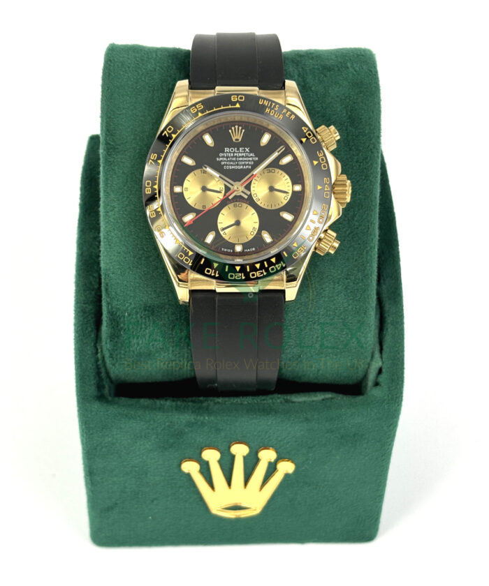 Fake Rolex Daytona Rubber Gold Eye