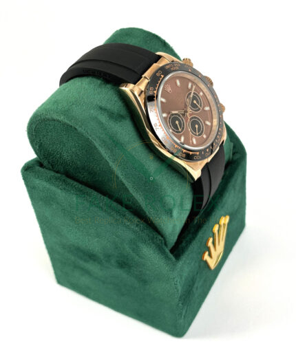 Fake Rolex Daytona Rubber Rose Brown Right Side