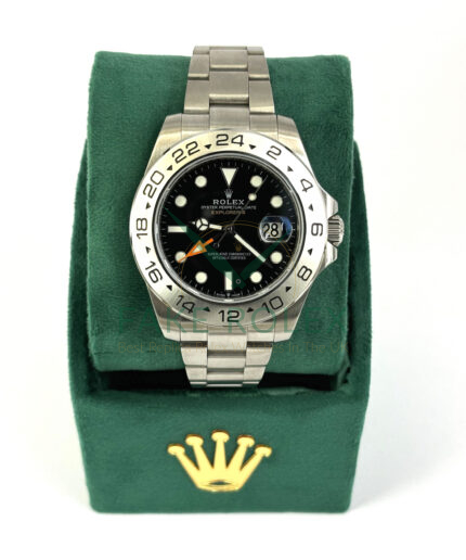 Fake Rolex Explorer II Black Dial