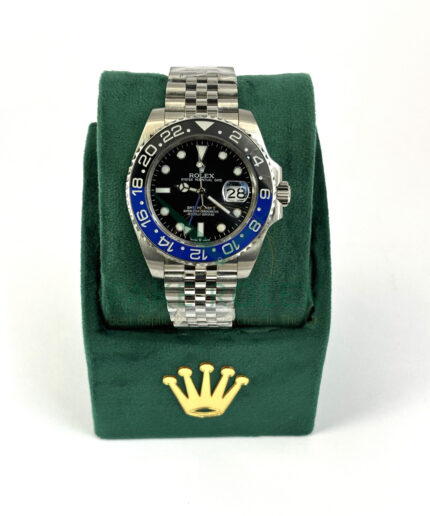 Fake Rolex Gmt Jubilee Black Blue