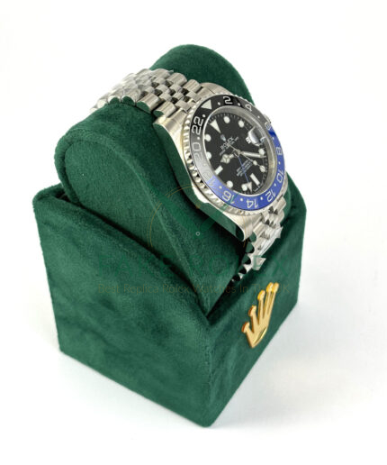 Fake Rolex Gmt Jubilee Black Blue Right