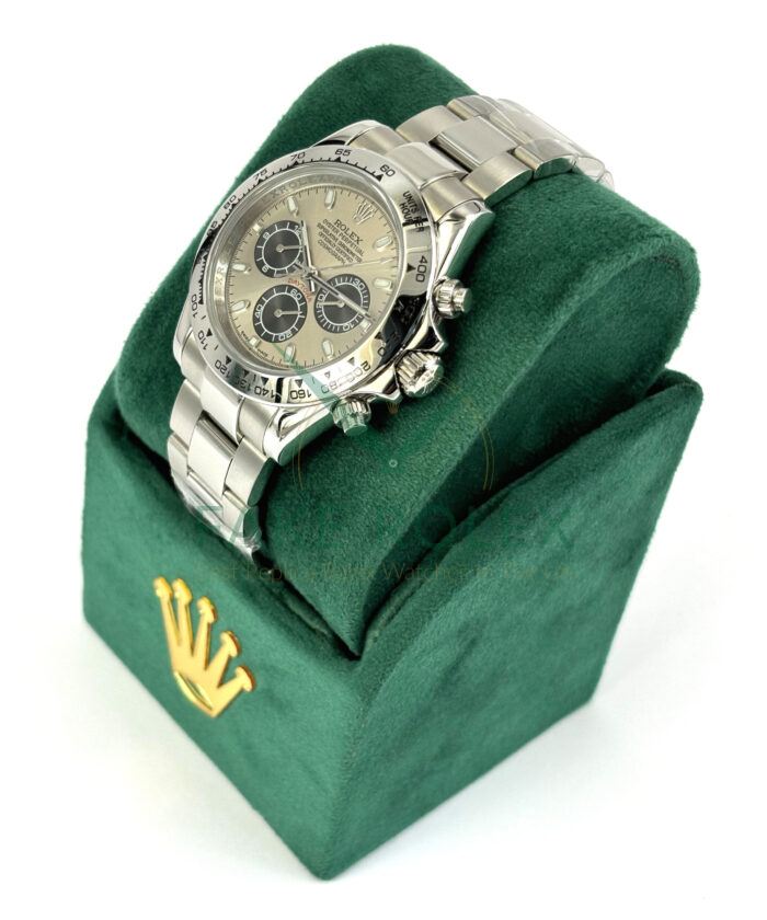 Fake Rolex Daytona Grey Left Side