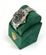 Fake Rolex Gmt Oyster Black Left