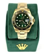 Fake Rolex Gmt Oyster Gold Green