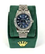 Fake Rolex Sky-Dweller Jubilee Blue Dial