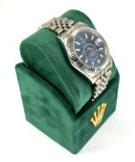 Fake Rolex Sky-Dweller Jubilee Blue Dial Right Side