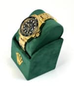 Fake Rolex Submariner Gold Black Left Side