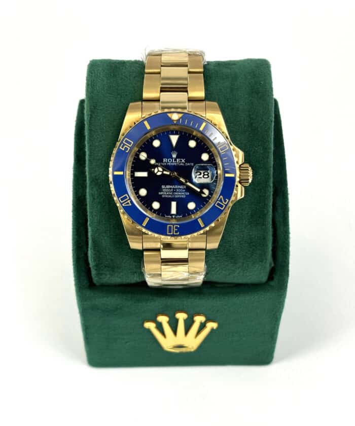 Fake Rolex Submariner Gold Blue