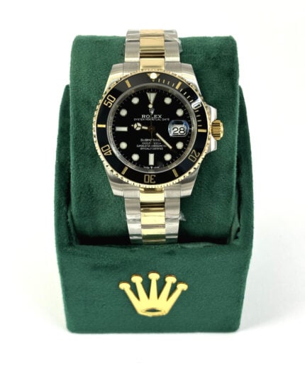 Fake Rolex Submariner Two Tone Black